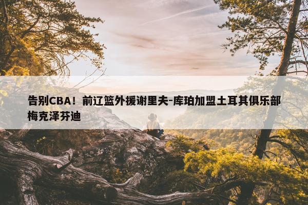 告别CBA！前辽篮外援谢里夫-库珀加盟土耳其俱乐部梅克泽芬迪